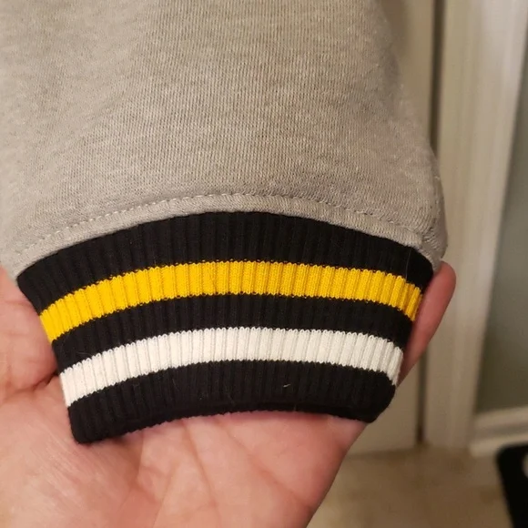 WOMEN'S LARGE NFL STEELERS LETTERMAN/VARSITY JACKET - Picture 6 of 16